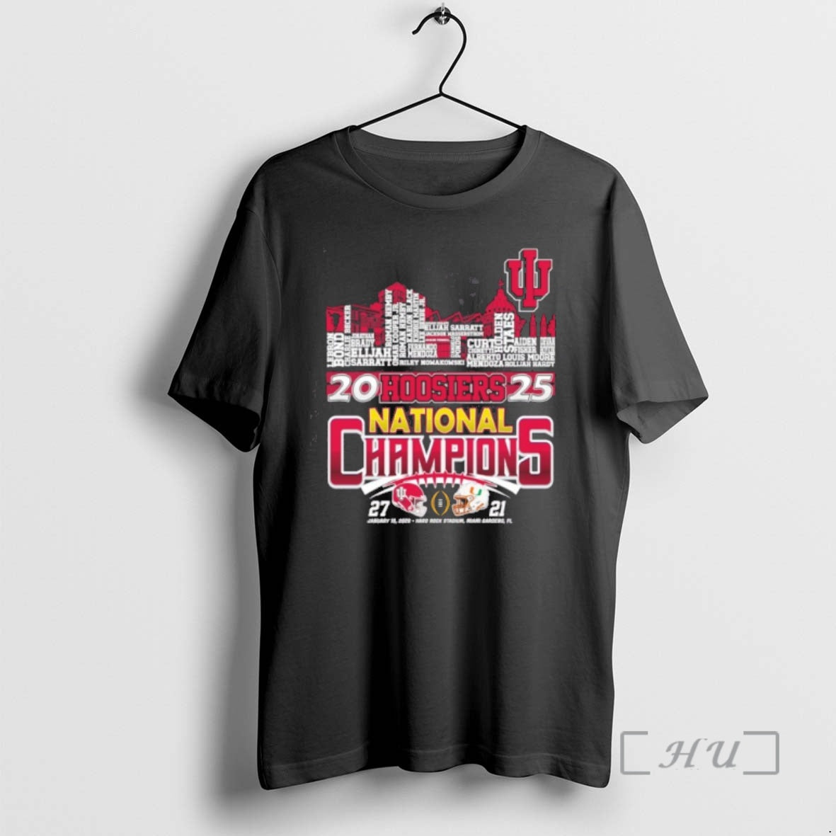 Officials 2025 Hoosiers National Champions Typo City T-Shirts, Hoodie, Sweatshirt | InkRitualCo.com
