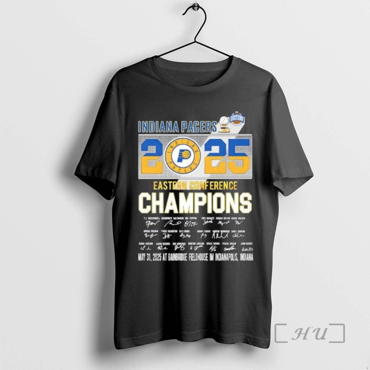 Officials 2025 Indiana Pacers Eastern Conference Champions T T-Shirts, Hoodie, Sweatshirt | InkRitualCo.com