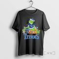 Officials 2025 Santa Grinch X Dog Ball Merry Christmas Titans Logo Premium T Shirts Sweater Hoodie, Sweatshirt