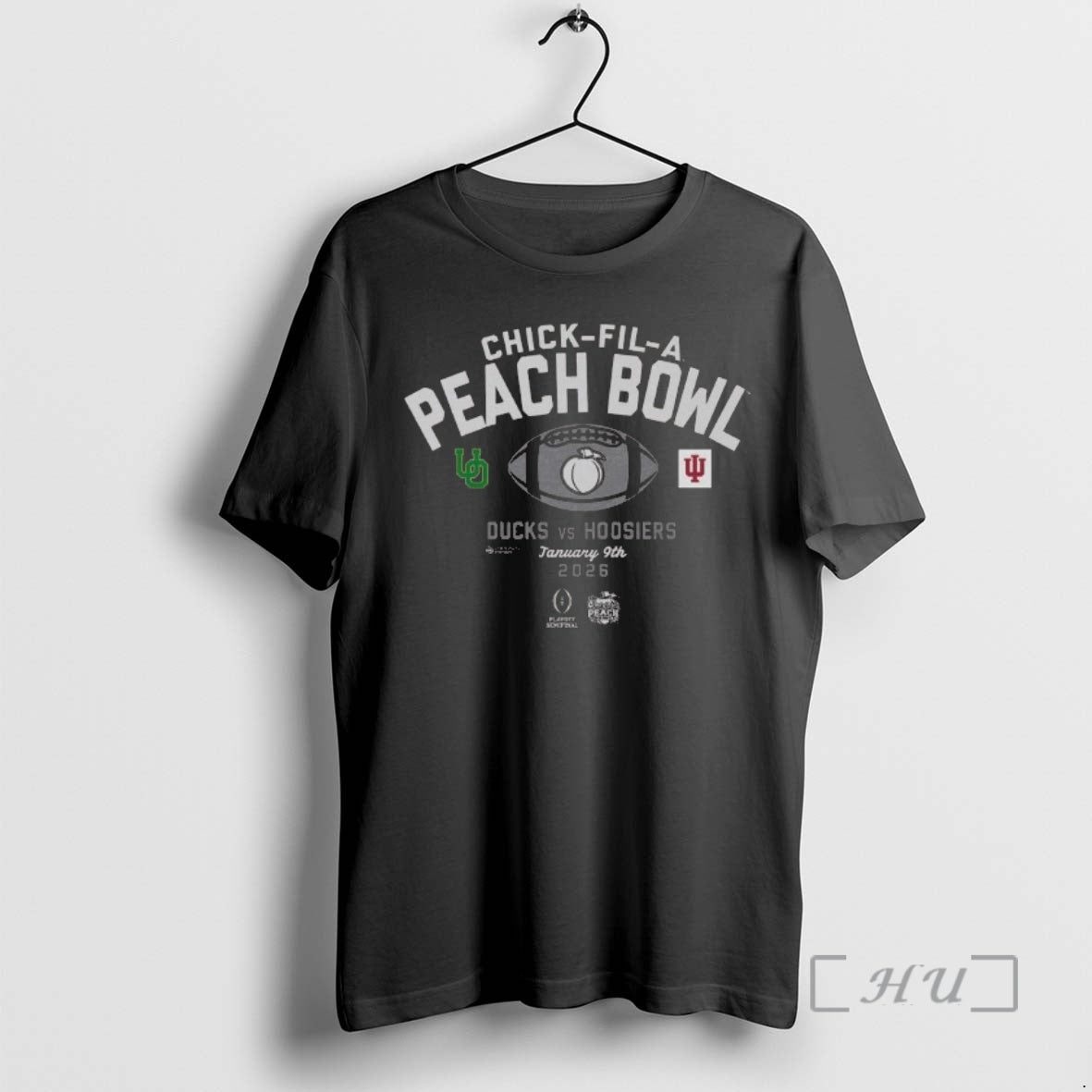 Officials 2026 Chick Fil A Peach Bowl 2 Team Ducks Vs Hoosiers Jan 9th 2026 T-Shirts, Hoodie, Sweatshirt | InkRitualCo.com