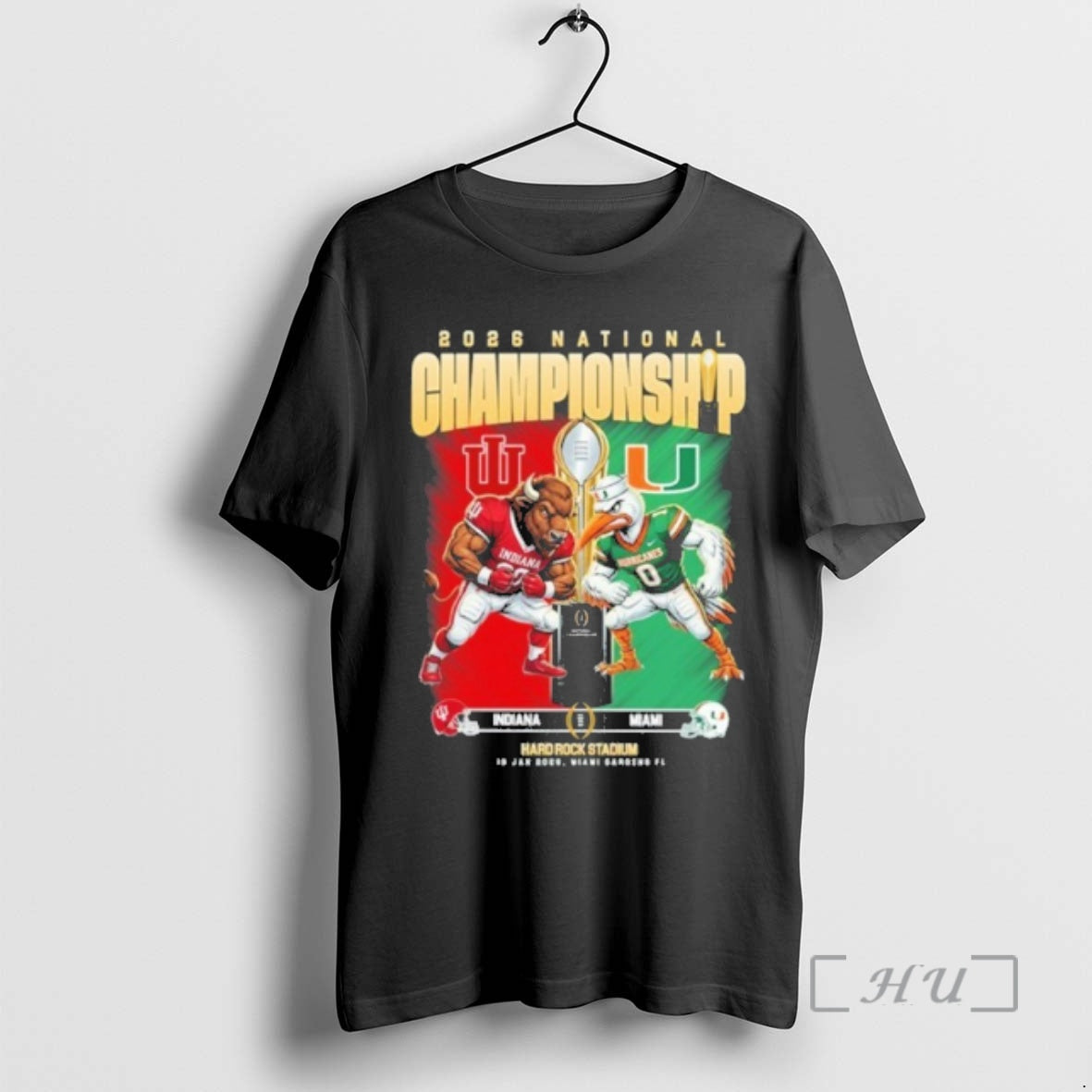 Officials 2026 National Championship Mascot Hard Rock Stadium T-Shirts, Hoodie, Sweatshirt | InkRitualCo.com