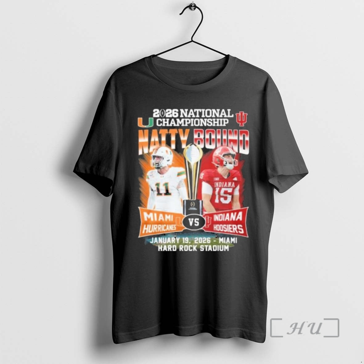 Officials 2026 National Championship Natty Bound Miami Vs Iu Football T-Shirts, Hoodie, Sweatshirt | InkRitualCo.com