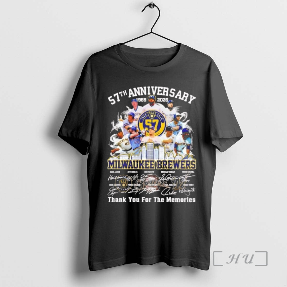 Officials 57th Anniversary Milwaukee Brewers 1969 2026 Team Players T-Shirts, Hoodie, Sweatshirt | InkRitualCo.com