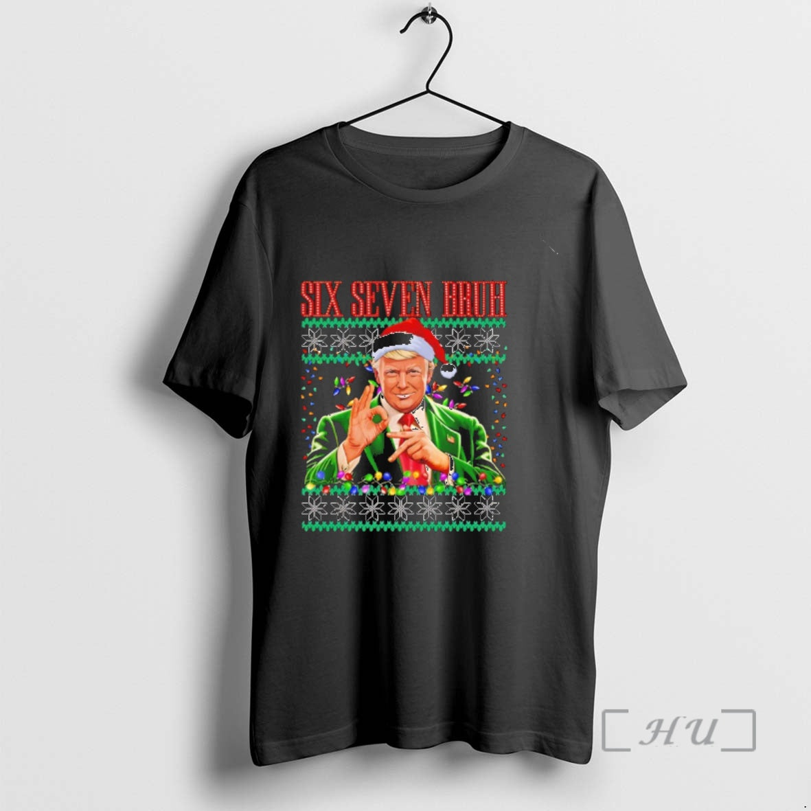 Officials 6 7 Bruh 67 Trump Ugly Christmas T-Shirts, Hoodie, Sweatshirt | InkRitualCo.com
