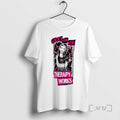 Officials Aj Lee Therapy Works Lucky For You Graphic T-Shirts, Hoodie, Sweatshirt | InkRitualCo.com