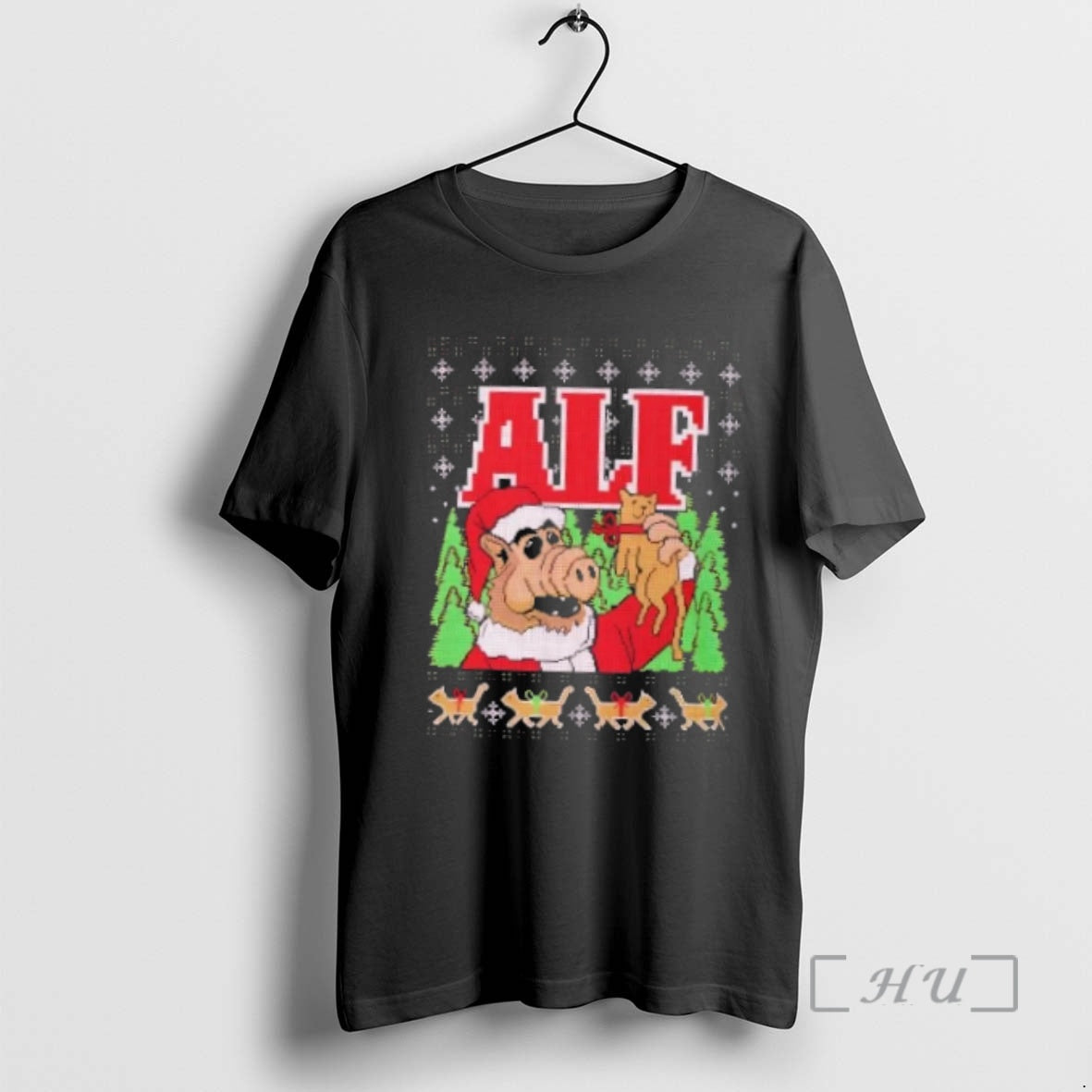 Officials Alf Ugly Christmas Pixel Art Holiday T-Shirts, Hoodie, Sweatshirt | InkRitualCo.com