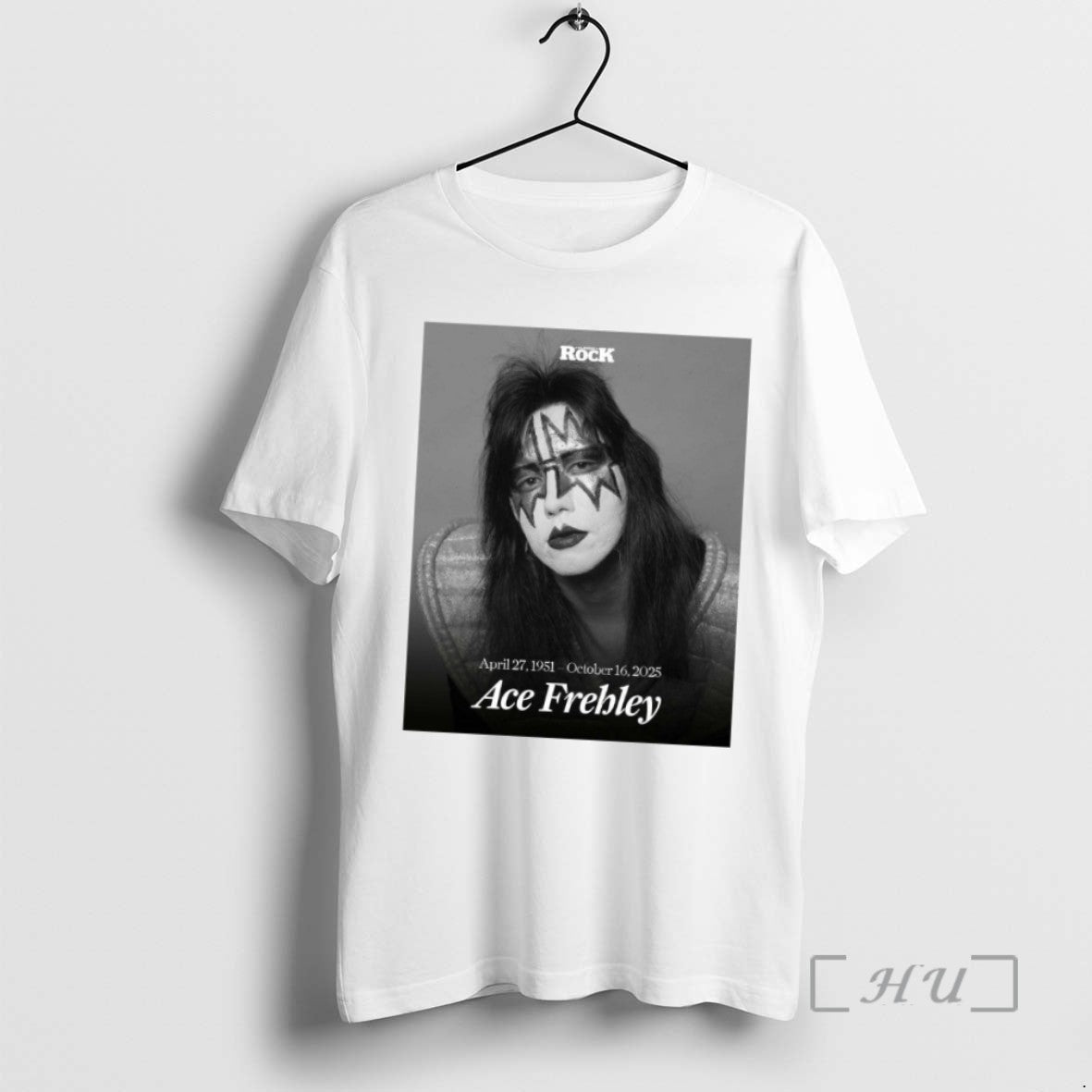 Officials Ace Frehley Has Died At The Age Of 74 April 27 1951 October 16 T-Shirts, Hoodie, Sweatshirt | InkRitualCo.com