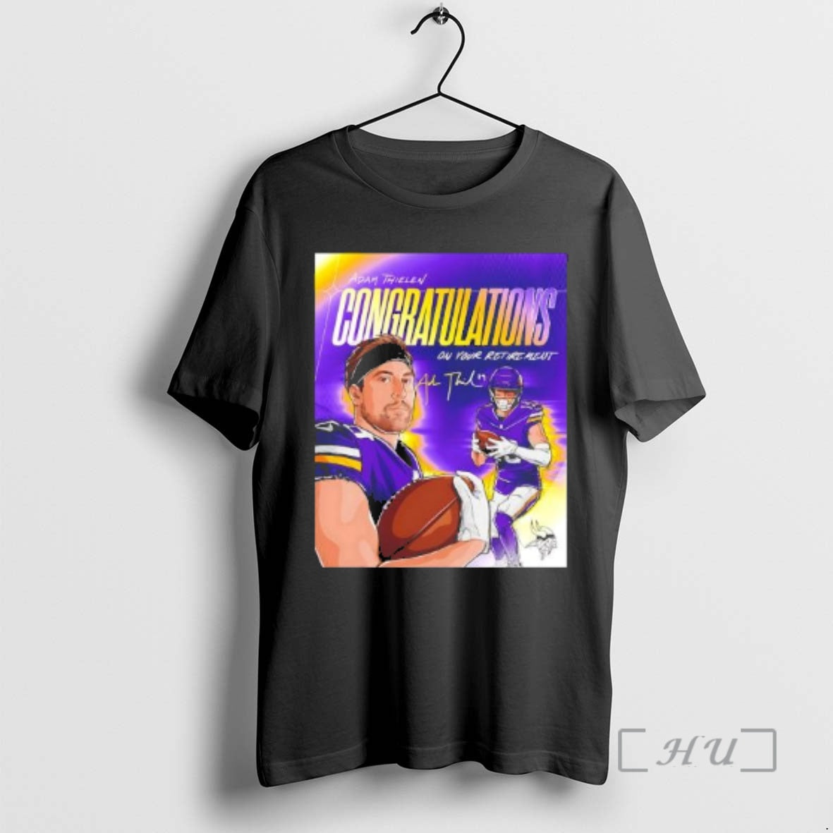 Officials Adam Thielen Congratulations On Your Retirement T-Shirts, Hoodie, Sweatshirt | InkRitualCo.com