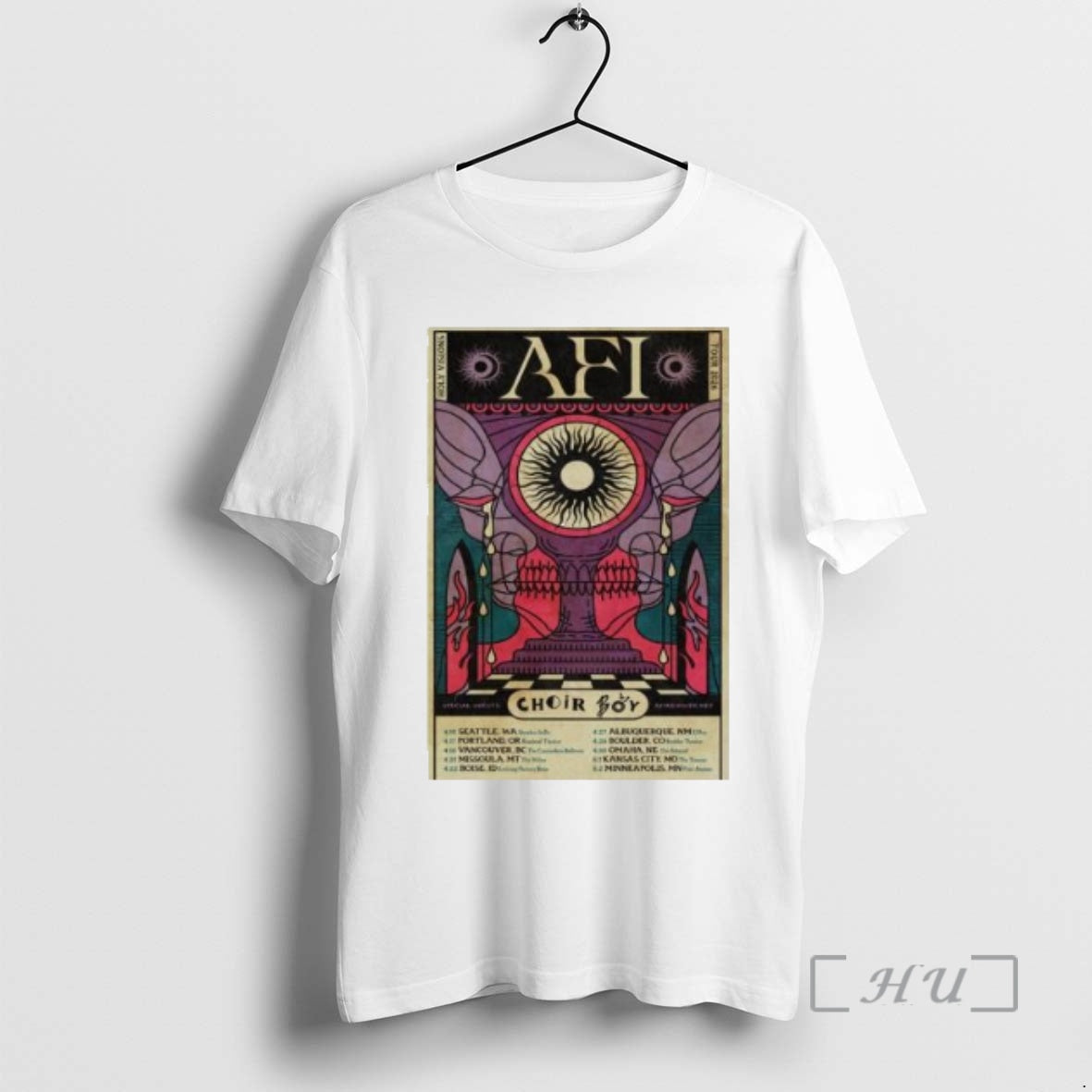 Officials Afi Fall 2026 Tour Event Circle White T-Shirts, Hoodie, Sweatshirt | InkRitualCo.com
