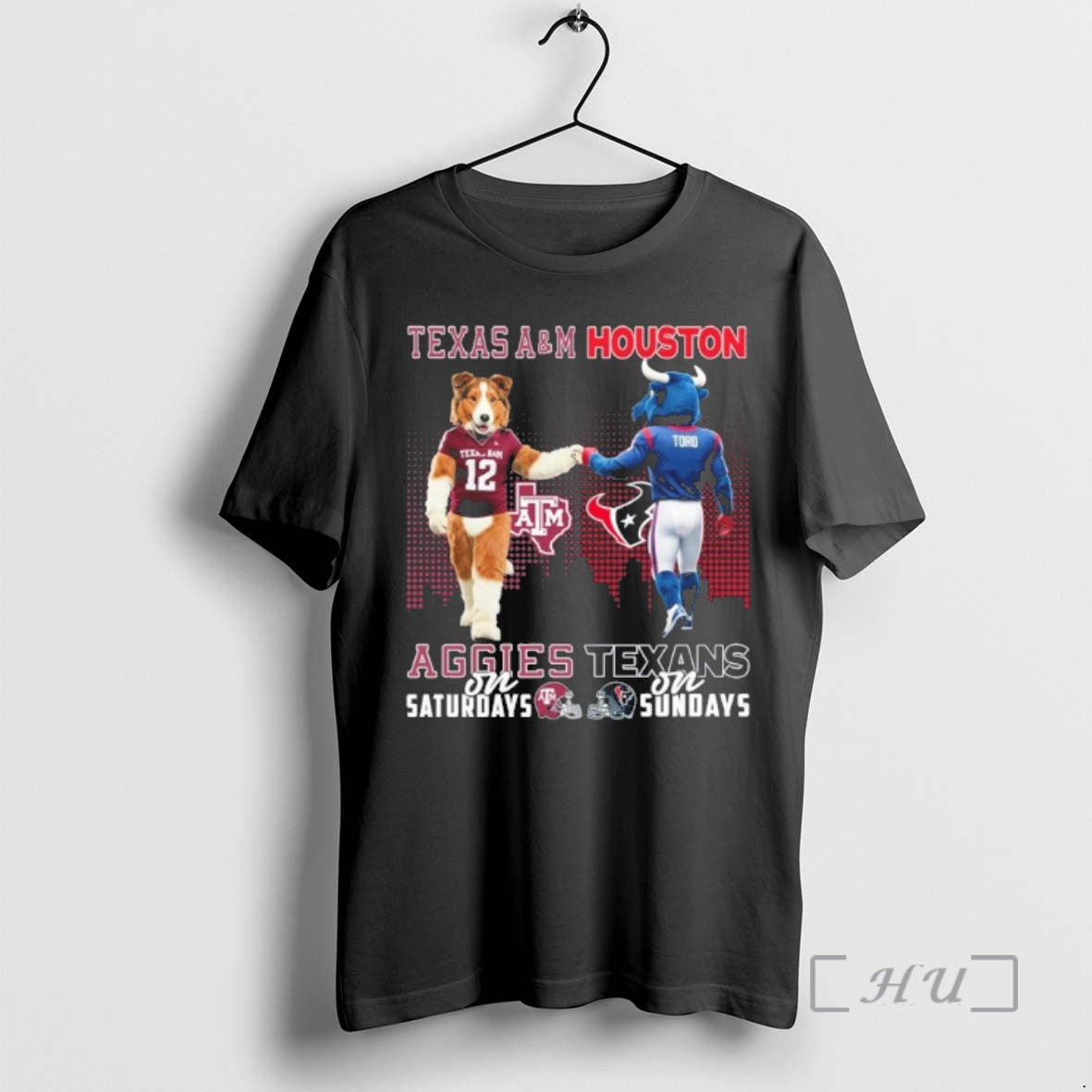 Officials Aggies Vs Texans Mascot On Saturdays And On Sundays T-Shirts, Hoodie, Sweatshirt | InkRitualCo.com