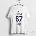 Officials Aiden 67 Back To Back Champs World Champions T-Shirts, Hoodie, Sweatshirt | InkRitualCo.com