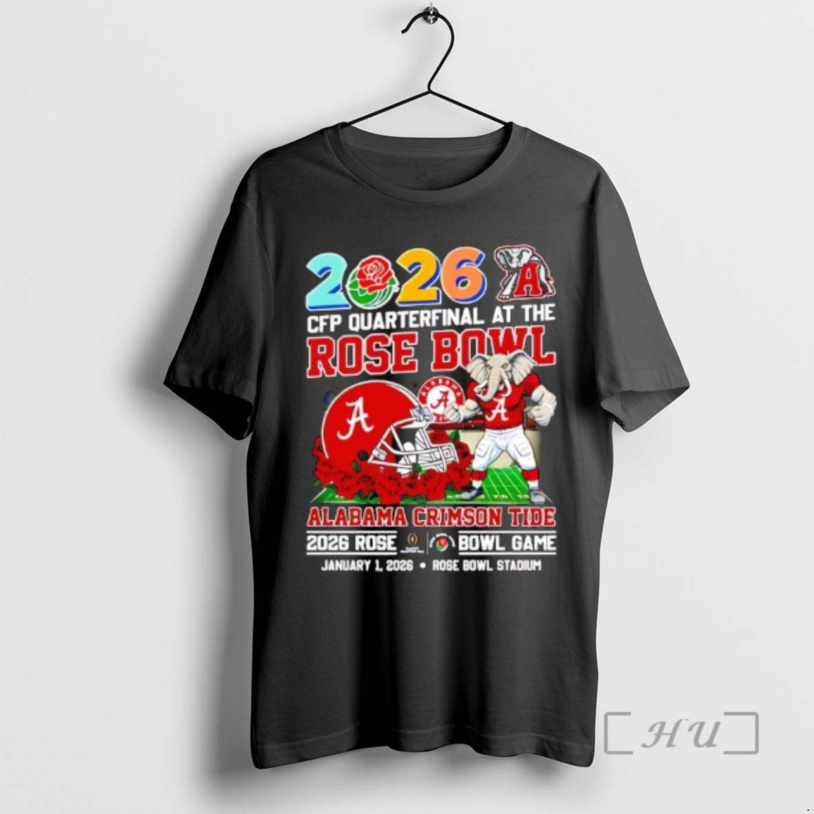 Officials Alabama Rose Bowl 2026 Cfp Quaterfinal T-Shirts, Hoodie, Sweatshirt | InkRitualCo.com