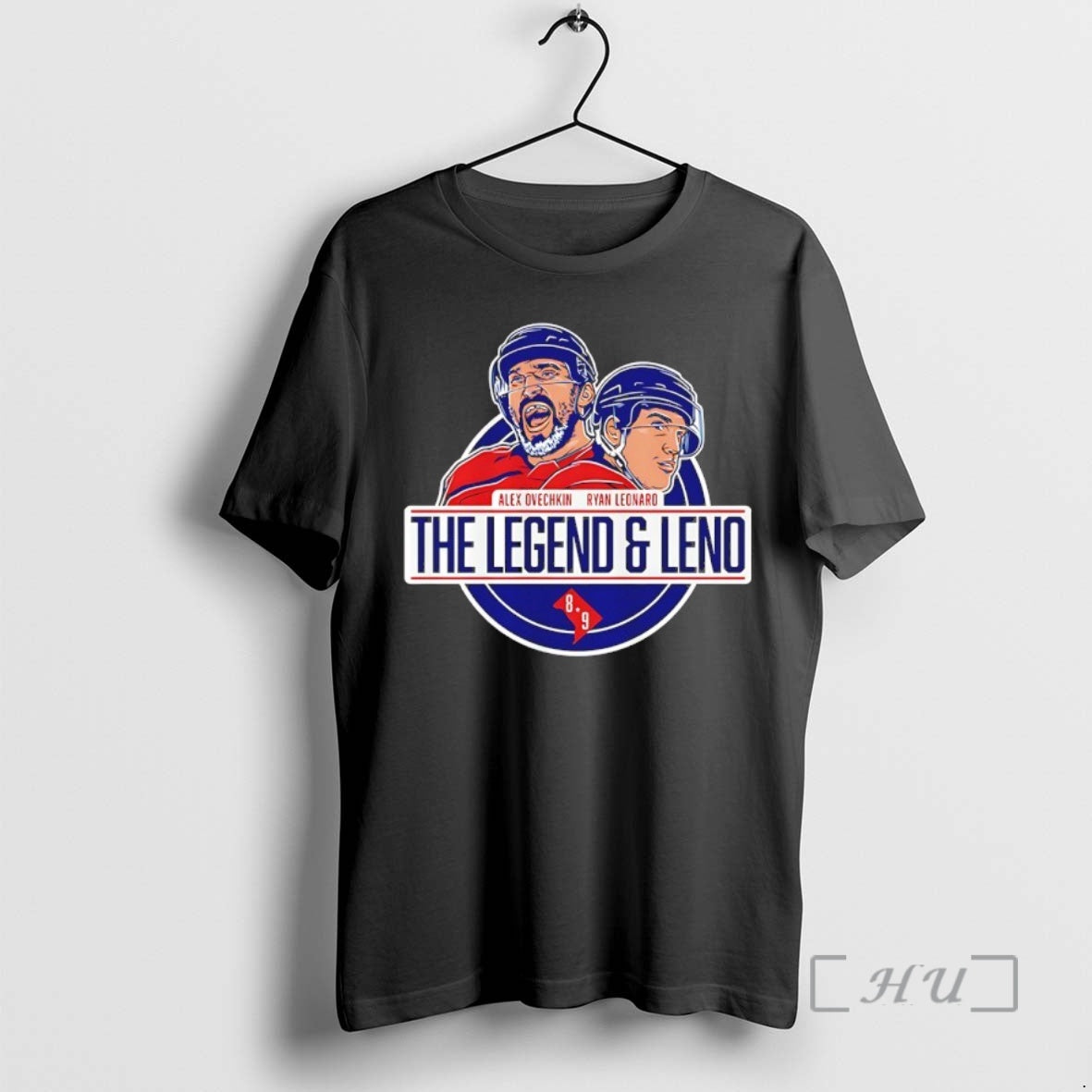 Officials Alex Ovechkin And Ryan Leonard The Legend And Leno Washington Capitals Hockey Premium T-Shirts, Hoodie, Sweatshirt
