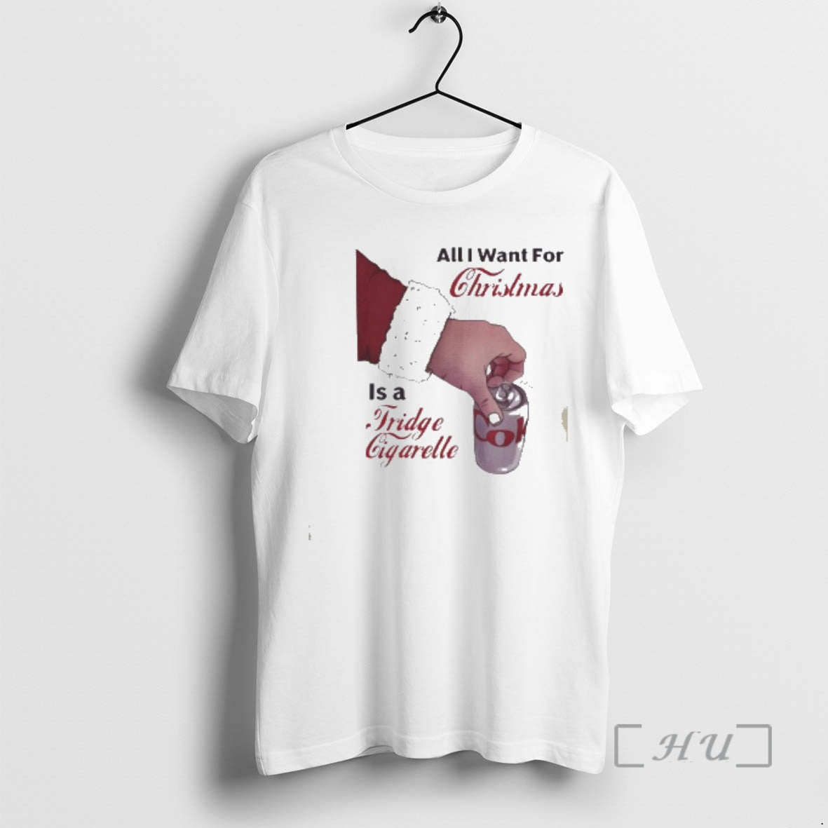 Officials All I Want For Christmas Is A Fridge Cigarette T-Shirts, Hoodie, Sweatshirt | InkRitualCo.com