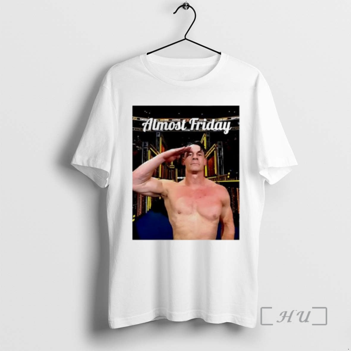 Officials Almost Friday John Cena Salute Graphic T-Shirts, Hoodie, Sweatshirt | InkRitualCo.com