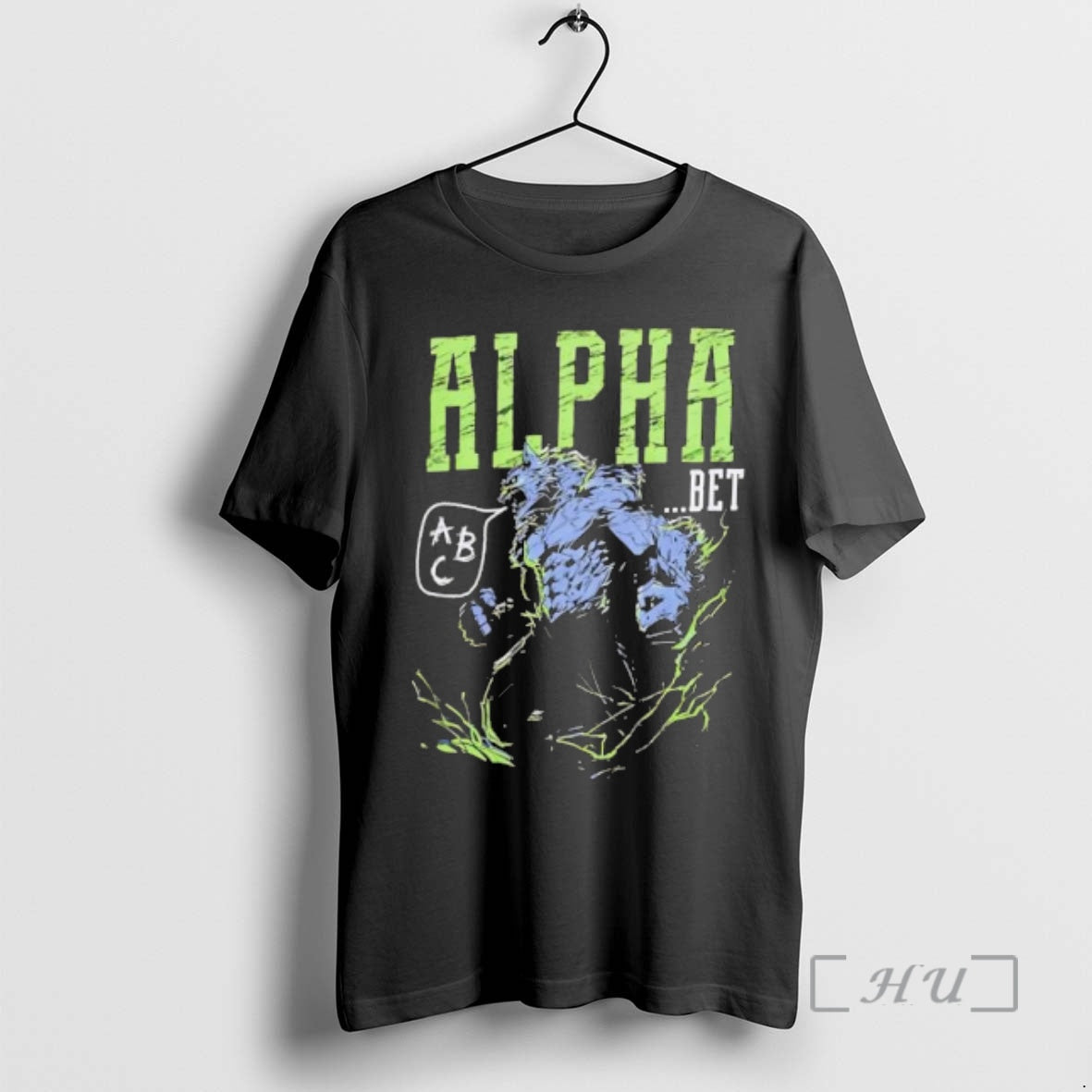 Officials Alpha Bet Wolf Graphic Retro T-Shirts, Hoodie, Sweatshirt | InkRitualCo.com