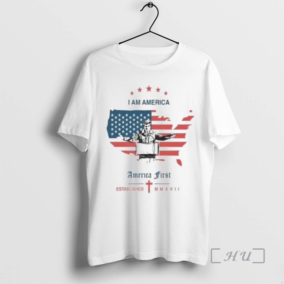 Officials America First I Am America Circle White T-Shirts, Hoodie, Sweatshirt | InkRitualCo.com
