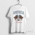 Officials America First Vintage Eagle Circle White T-Shirts, Hoodie, Sweatshirt | InkRitualCo.com
