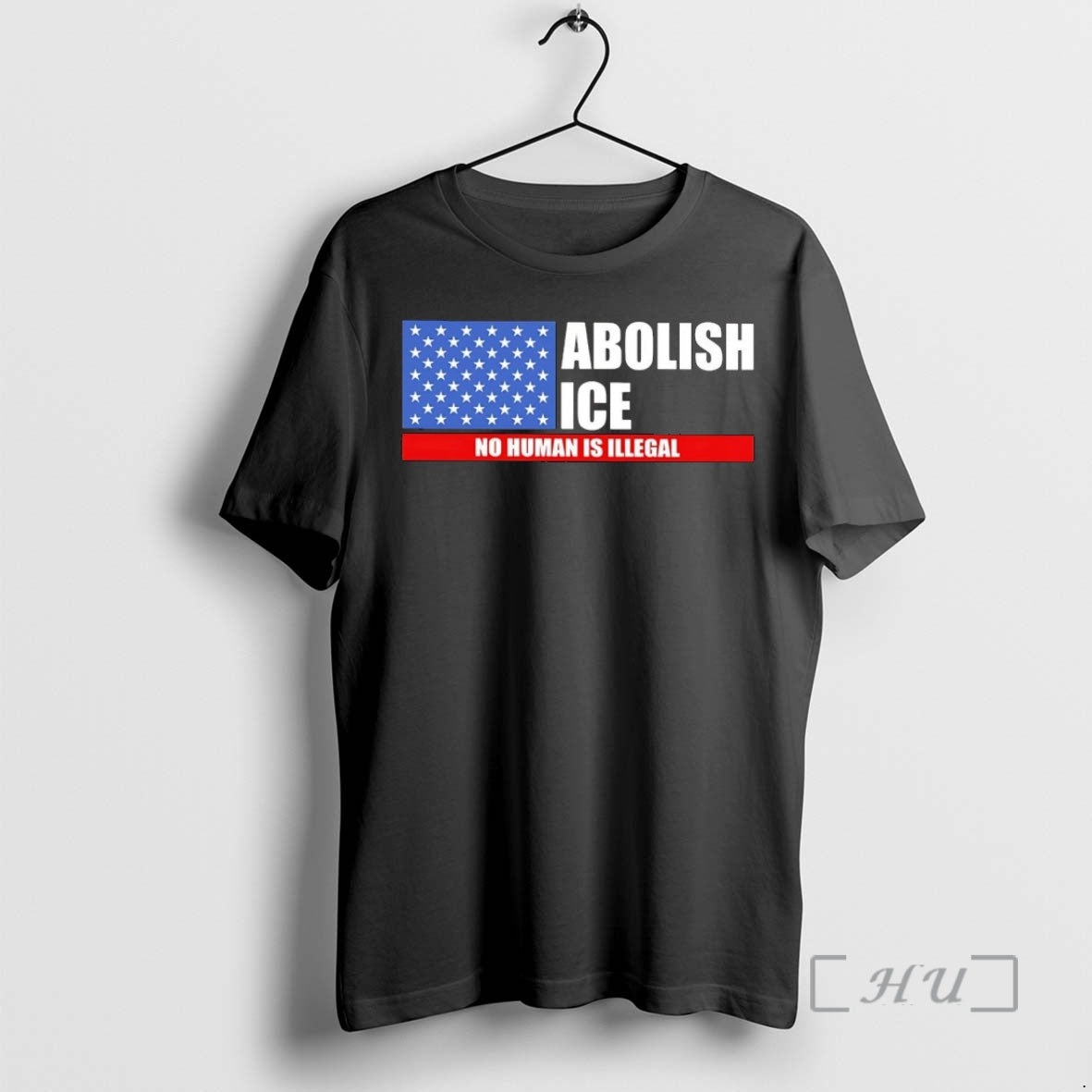 Officials American Flag Abolish Ice No Human Is Illegal T-Shirts, Hoodie, Sweatshirt | InkRitualCo.com