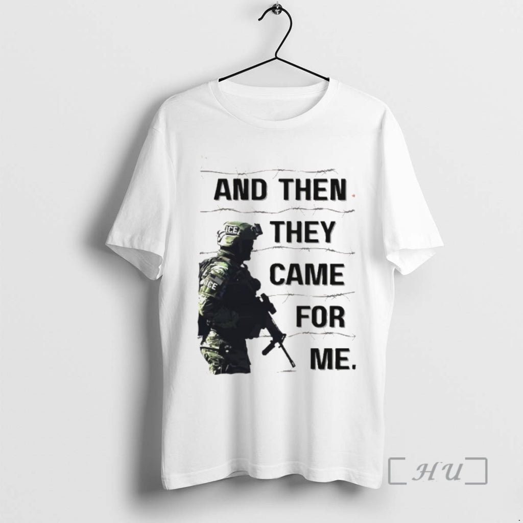 Officials And Then They Came For Me Anti Ice Political Protest Premium T Shirts Sweater Hoodie, Sweatshirt | InkRitualCo.com