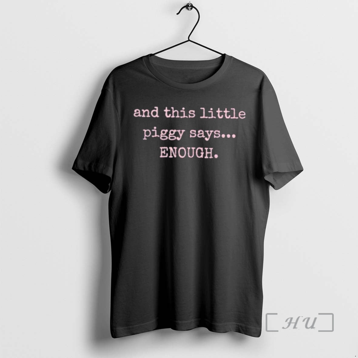 Officials And This Little Piggy Says Enough T-Shirts, Hoodie, Sweatshirt | InkRitualCo.com