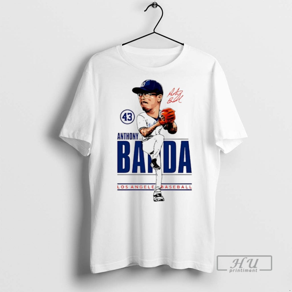 Officials Anthony Banda Los Angeles Dodgers Caricature 2025 T Shirts Hoodie, Sweatshirt | InkRitualCo.com