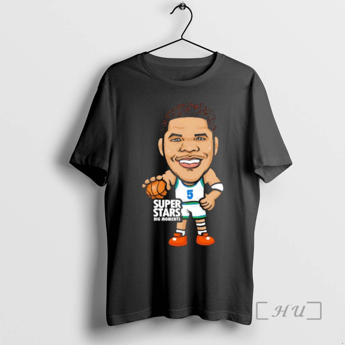 Officials Anthony Edwards Super Stars Big Moments Cartoon T-Shirts, Hoodie, Sweatshirt | InkRitualCo.com