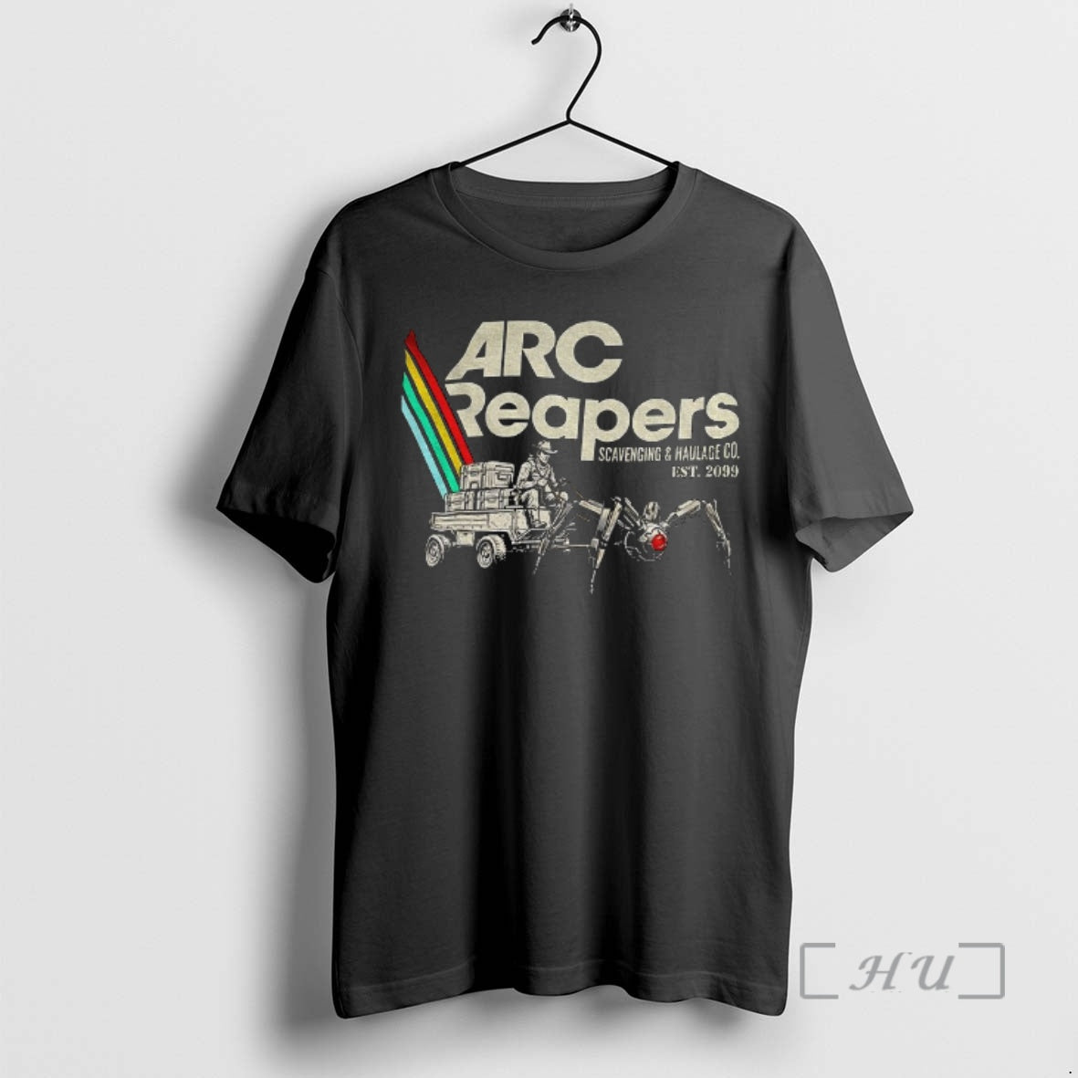 Officials Arc Raiders Vintage Scavenger Wagon Graphic T-Shirts, Hoodie, Sweatshirt | InkRitualCo.com