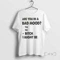 Officials Are You In A Bad Mood Yes No Bitch I Might Be Premium T-Shirts, Hoodie, Sweatshirt | InkRitualCo.com