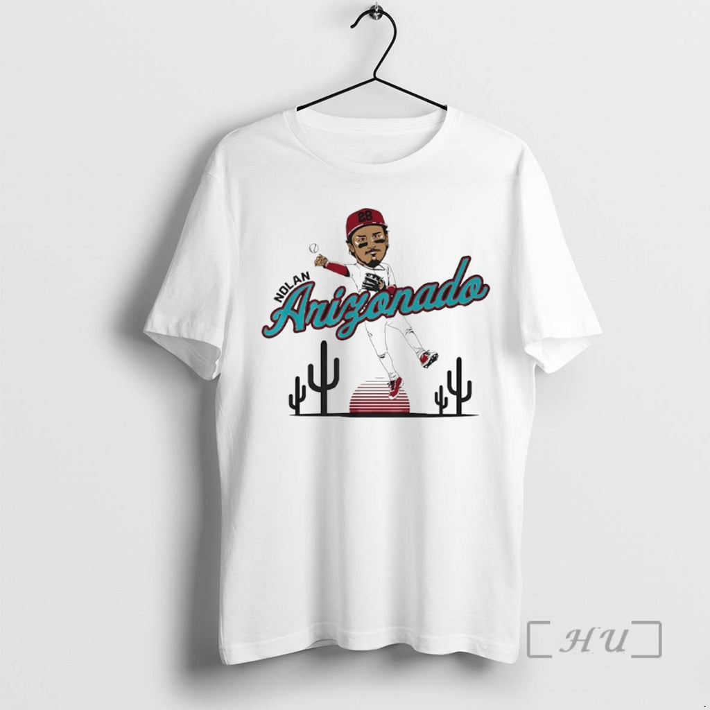 Officials Arizonado Nolan Arenado Arizona Diamondbacks Caricature Circle T-Shirts, Hoodie, Sweatshirt | InkRitualCo.com