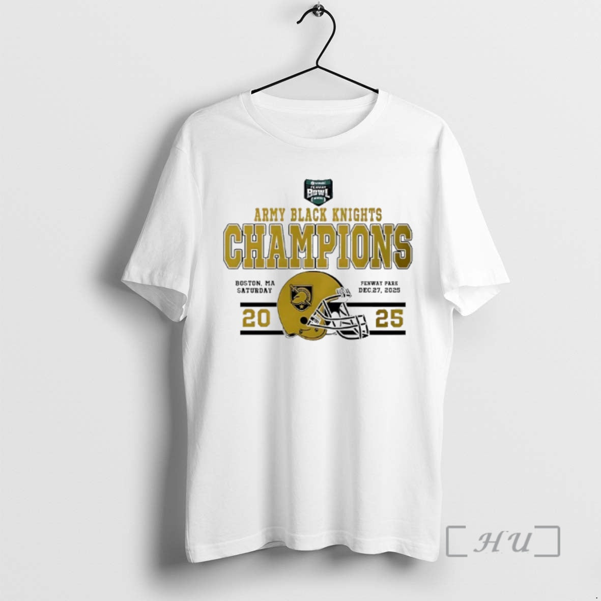Officials Army Black Knights Football 2025 Wasabi Fenway Bowl Champions Classic Premium T Shirts Sweater Hoodie, Sweatshirt