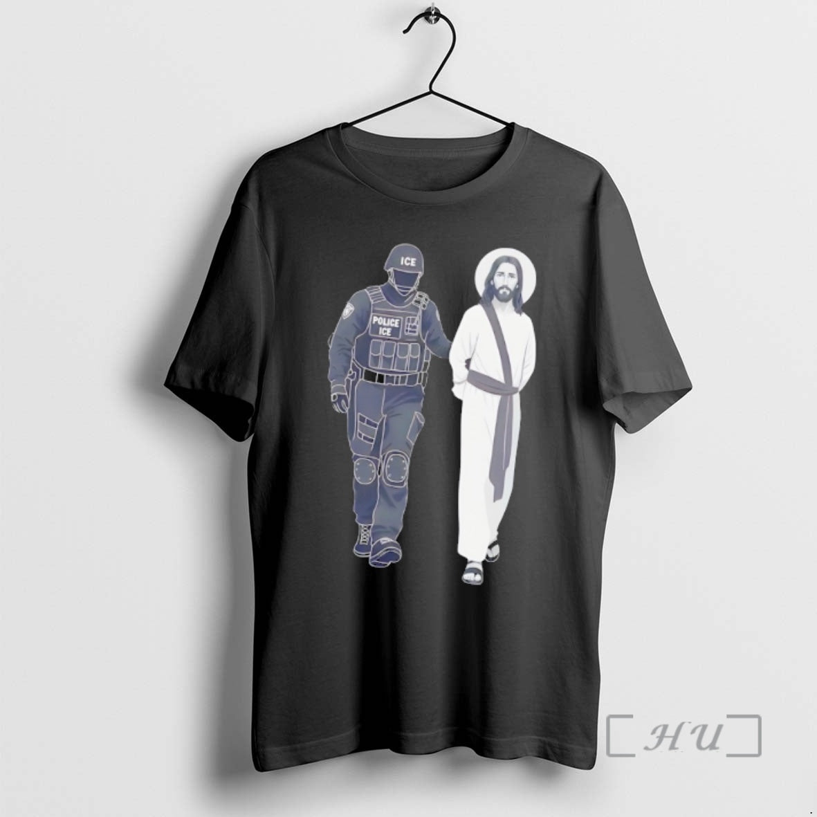 Officials Arresting Jesus By Police Ice T-Shirts, Hoodie, Sweatshirt | InkRitualCo.com