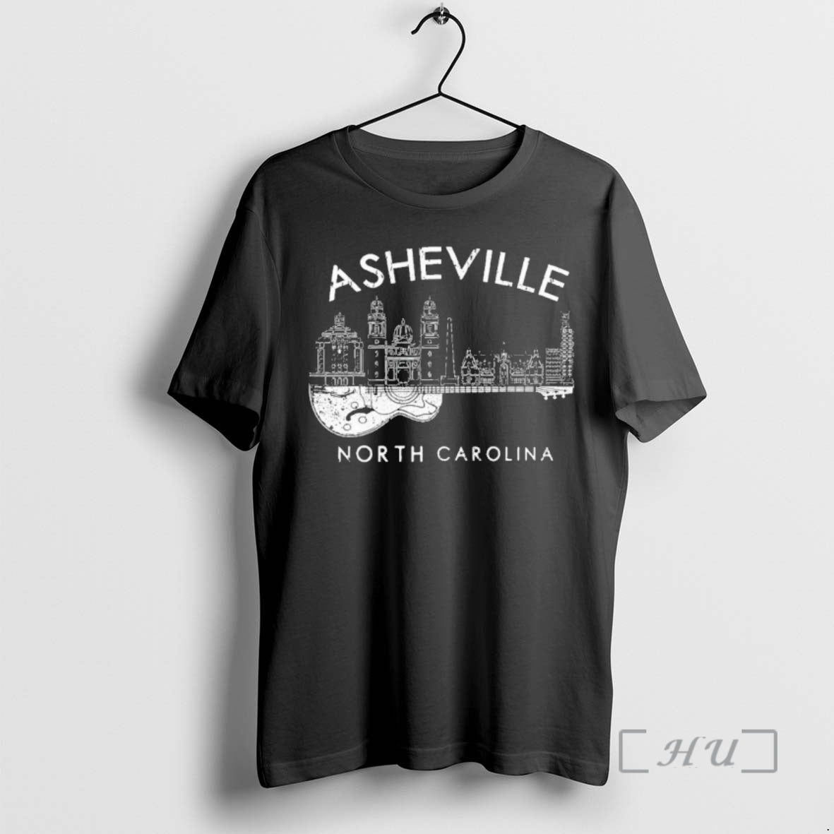 Officials Asheville Souvenir North Carolina Lover Music Guitar T-Shirts, Hoodie, Sweatshirt | InkRitualCo.com