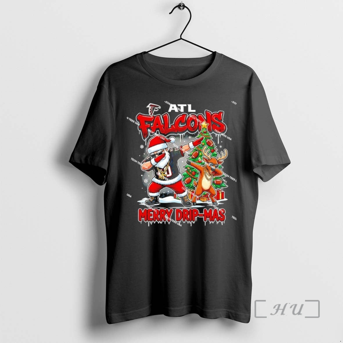 Officials Atlanta Falcons Football Merry Drip Mas Christmas Holiday T-Shirts, Hoodie, Sweatshirt | InkRitualCo.com