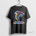 Officials Atlanta Falcons Football Whatever Color Cancer Sucks Logo Colors T-Shirts, Hoodie, Sweatshirt | InkRitualCo.com
