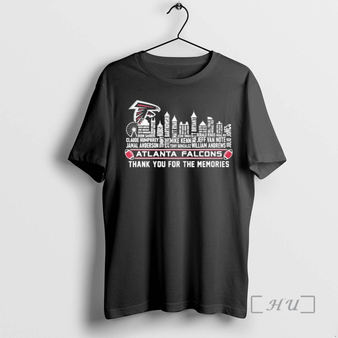 Officials Atlanta Skyline X Atlanta Falcons Typo Team Name T-Shirts, Hoodie, Sweatshirt | InkRitualCo.com