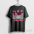 Officials Atlanta Sports Braves Hawks Falcons All Names City Skyline T-Shirts, Hoodie, Sweatshirt | InkRitualCo.com