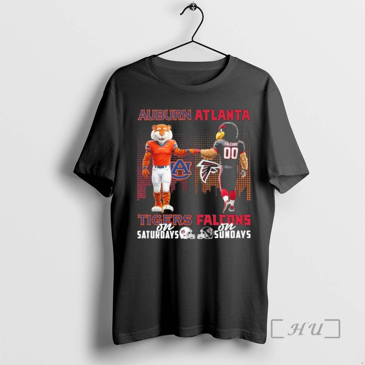 Officials Auburn Tigers On Saturdays X Atlanta Falcons On Sundays T-Shirts, Hoodie, Sweatshirt | InkRitualCo.com