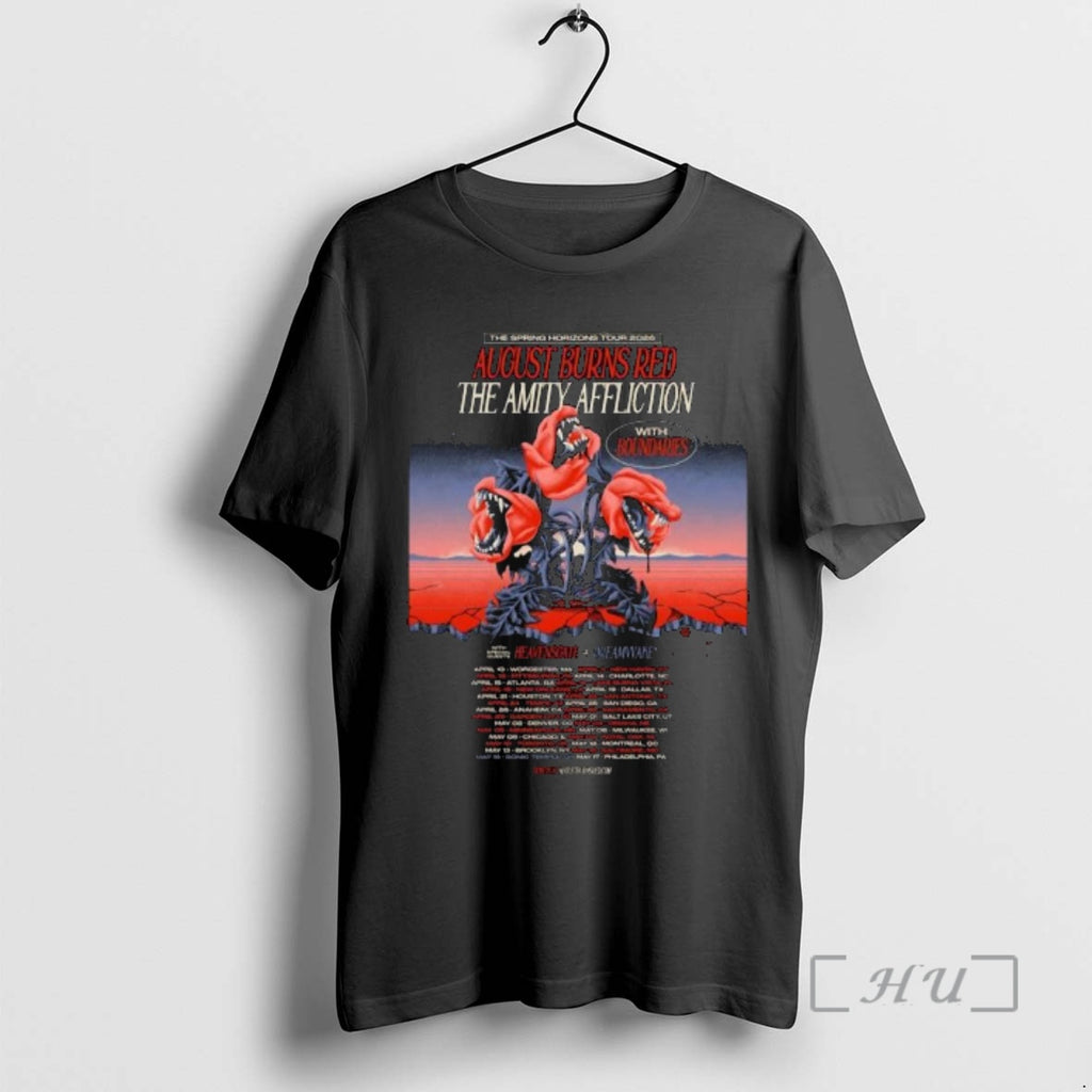 Officials August Burns Red The Spring Horizons Tour 2026 T-Shirts, Hoodie, Sweatshirt | InkRitualCo.com