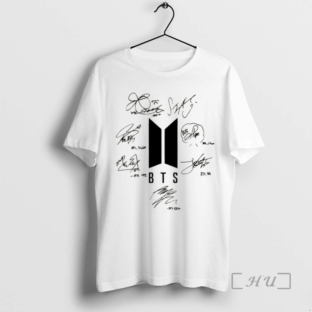 Officials Bts 2026 Comeback Kpop Lover Signatures T-Shirts, Hoodie, Sweatshirt | InkRitualCo.com