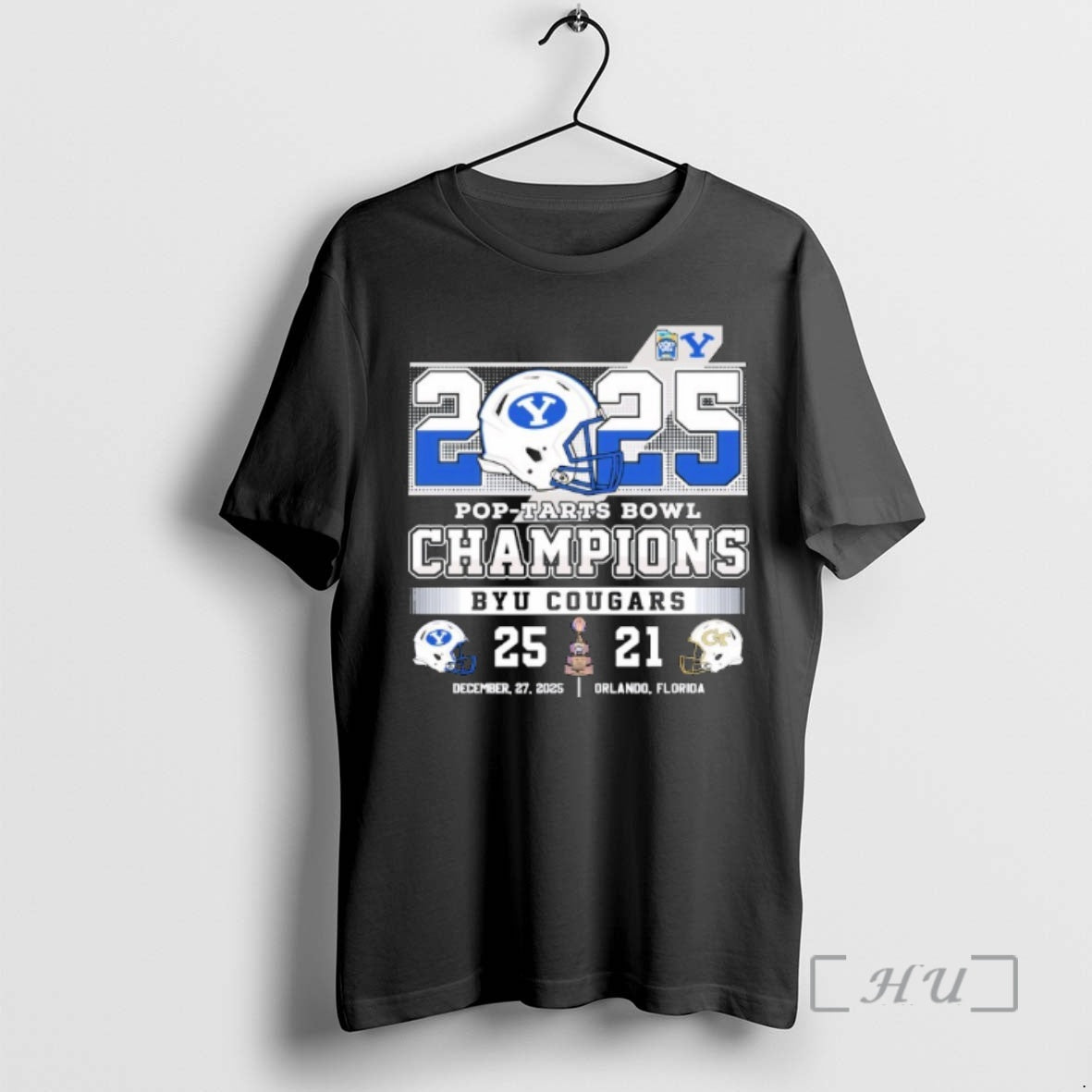 Officials Byu Cougars 2025 Pop Tarts Bowl Champions 25 21 T-Shirts, Hoodie, Sweatshirt | InkRitualCo.com