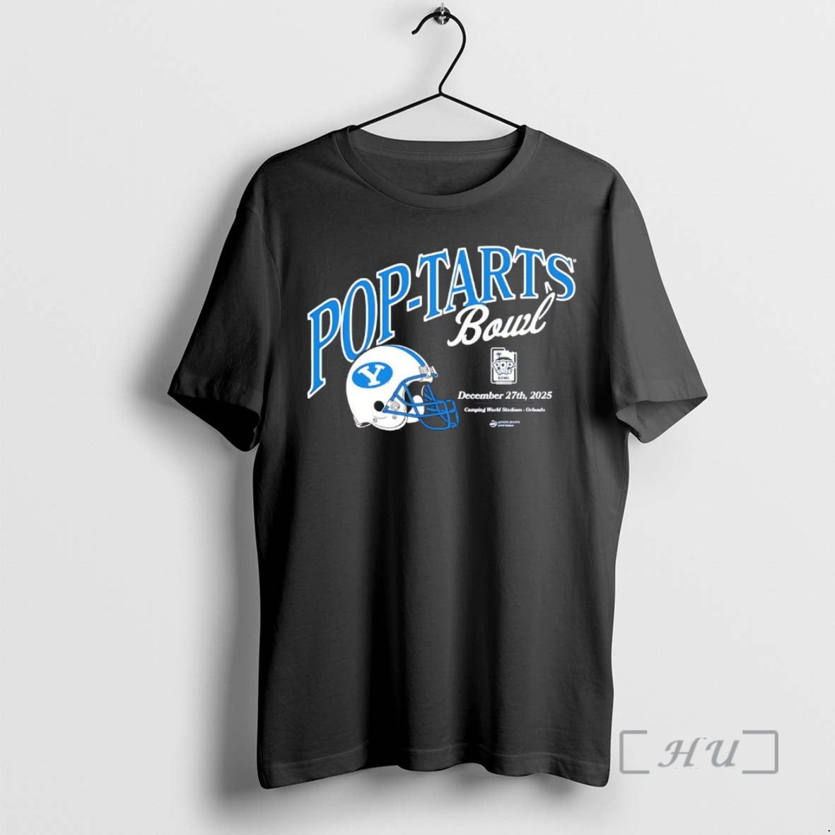 Officials Byu Cougars 2025 Pop Tarts Bowl Helmet Chriast T-Shirts, Hoodie, Sweatshirt | InkRitualCo.com