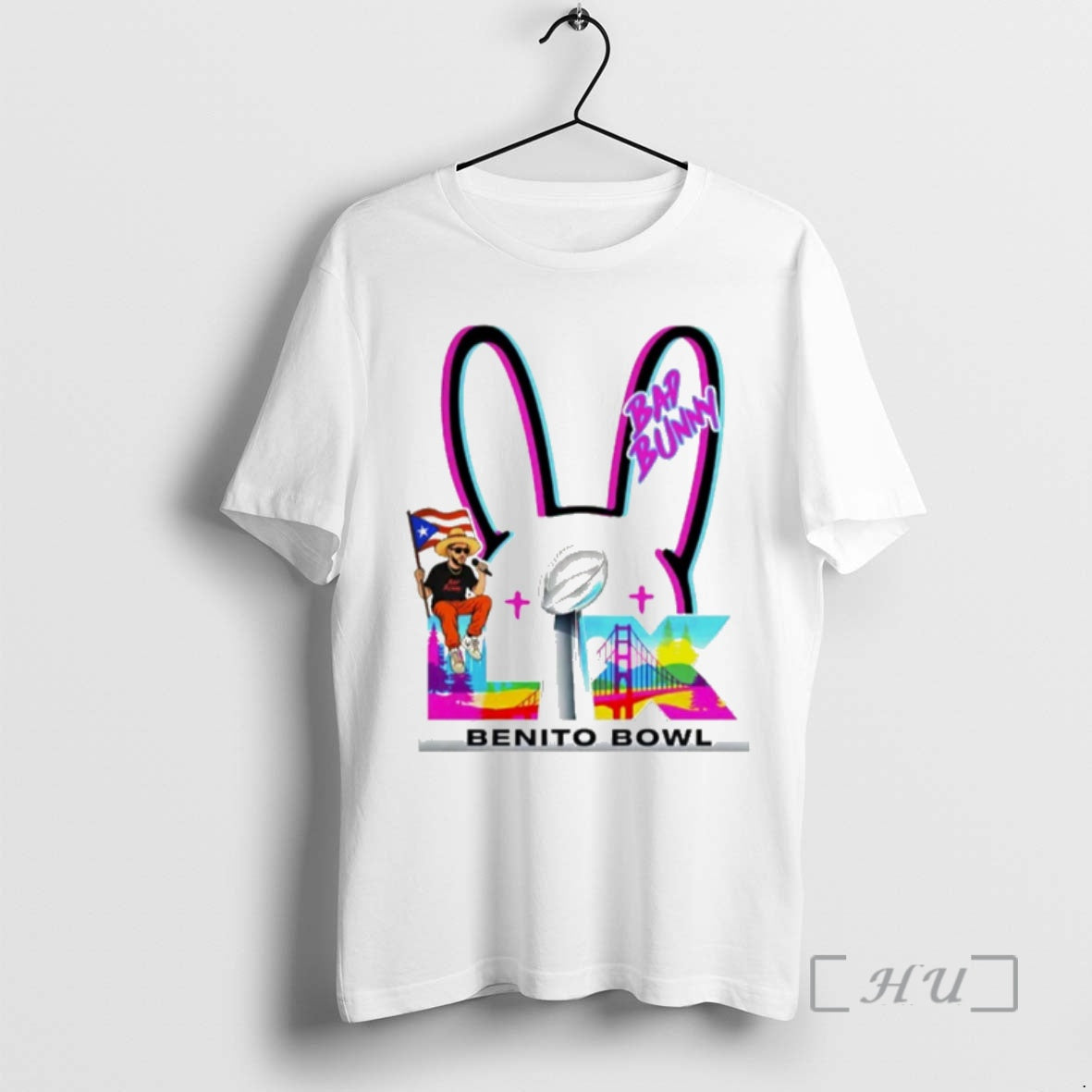 Officials Bad Bunny Puerto Rico Football Benito Bowl T-Shirts, Hoodie, Sweatshirt | InkRitualCo.com