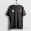 Officials Bad Bunny X New York Yankees Logo Double Sided Graphic Premium T Shirts Sweater Hoodie, Sweatshirt