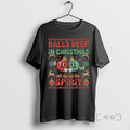 Officials Balls Deep In The Christmas Spirit Xmas Ugly T-Shirts, Hoodie, Sweatshirt | InkRitualCo.com