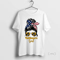 Officials Baltimore Girl Messy Bun America T-Shirts, Hoodie, Sweatshirt | InkRitualCo.com