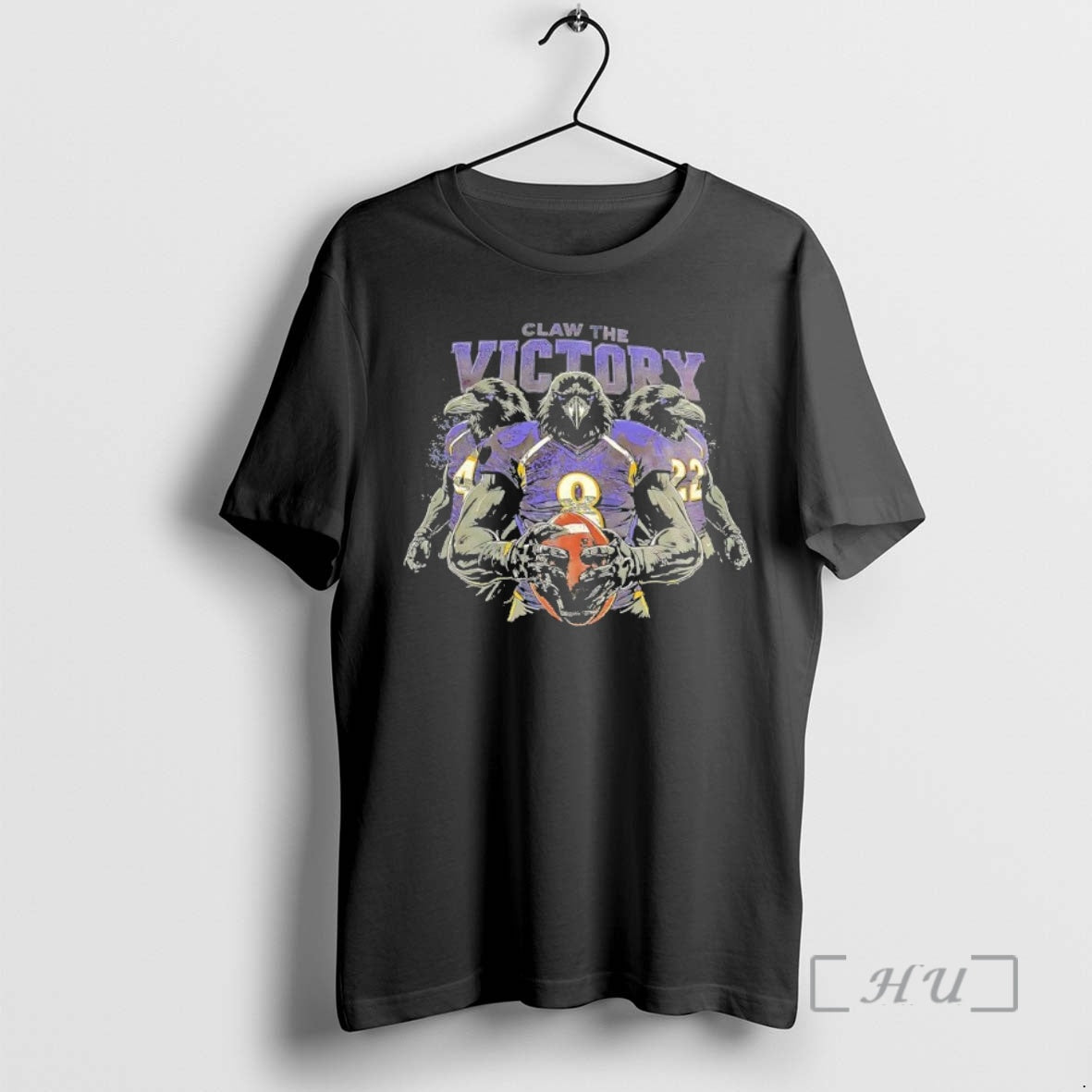 Officials Baltimore Ravens Claw The Victory T-Shirts, Hoodie, Sweatshirt | InkRitualCo.com