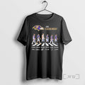 Officials Baltimore Ravens Players Walking Abbey Road Signatures T-Shirts, Hoodie, Sweatshirt | InkRitualCo.com