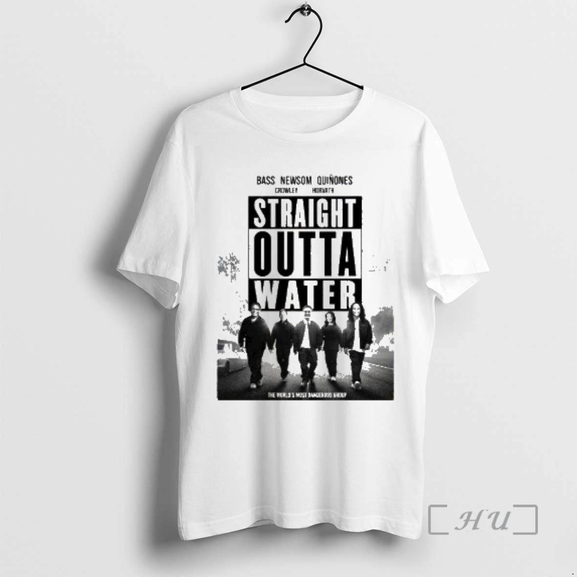 Officials Bass Newsom Quinones Straight Outta Water T-Shirts, Hoodie, Sweatshirt | InkRitualCo.com