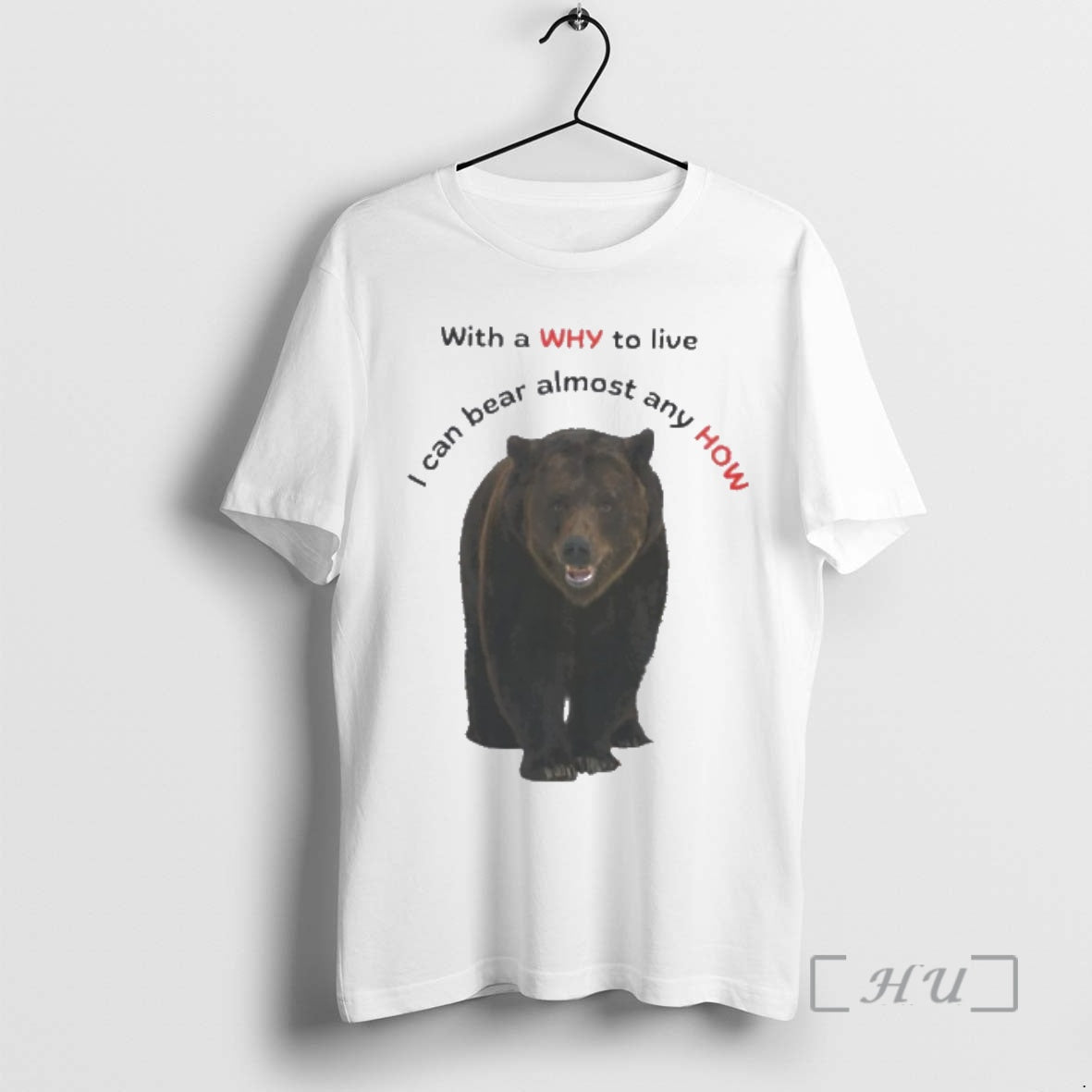 Officials Bear With A Why To Live I Can Bear Almost Any How Premium T-Shirts, Hoodie, Sweatshirt | InkRitualCo.com